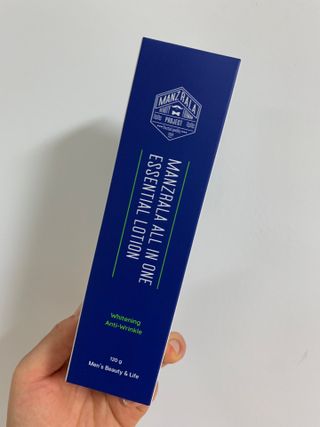 맨즈랄라 올인원 에센셜 로션 1개 — 5점을 준 리뷰어가 2021년 8월 올린 사용 사진