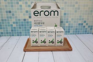 이롬 erom 황성주박사의 국산콩 두유 검은콩 고칼슘 — 5점을 준 리뷰어가 2020년 12월 올린 사용 사진