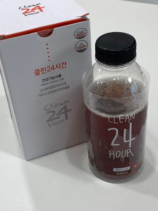 클린24시간 1BOX(5포) + 전용보틀(500ml) — 5점을 준 리뷰어가 2023년 3월 올린 사용 사진