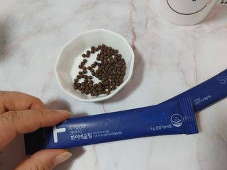 똥기사의 케이푸드 화이버슬림 — 5점을 준 리뷰어가 2021년 2월 올린 사용 사진