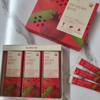 서울약사신협_석류 타트체리 콜라겐_10g x 30포 — 5점을 준 리뷰어가 2021년 7월 올린 사용 사진