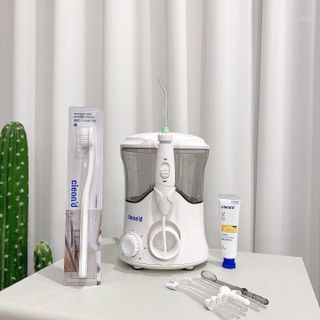 주식회사 클린디 [클린디] 양치 후 남은 이물질, 물치실로 완벽 제거 🦷 구강세정기 세트 [맞춤 칫솔 + 치약 포함] — 5점을 준 리뷰어가 2021년 12월 올린 사용 사진