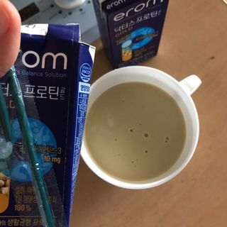 이롬 erom 닥터스 프로틴 골드 — 4점을 준 리뷰어가 2021년 4월 올린 사용 사진