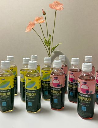 더그레잇티 콤부차 [매일유업] 더그레잇티 44kcal 콤부차 300ml *12개입 (오리지널 6개+베리리치 6개) — 5점을 준 리뷰어가 2023년 7월 올린 사용 사진