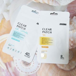 에버렐 아크네 클리어 패치 오리지널(40매) + XL(8매) 1세트, 각 1개씩 — 5점을 준 리뷰어가 2022년 5월 올린 사용 사진
