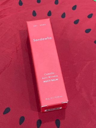 스킨큐어 산다화 카멜리아 안티 링클 멀티밤 — 5점을 준 리뷰어가 2023년 10월 올린 사용 사진