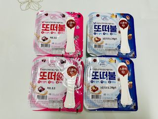 남양유업 또깍 접어 떠먹는 불가리스 2종 — 5점을 준 리뷰어가 2021년 1월 올린 사용 사진
