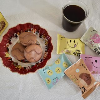 롯데제과 쁘띠몽쉘 마롱몽블랑 — 5점을 준 리뷰어가 2021년 11월 올린 사용 사진