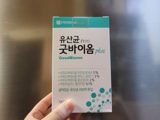 프리마인 유산균 국가지정연구소 선정, 살아있는 생유산균 200억 마리의 힘. 유산균n굿바이옴플러스 — 5점을 준 리뷰어가 2022년 11월 올린 사용 사진