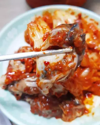 셰프애찬 별미김치 굴겉절이 1kg — 5점을 준 리뷰어가 2022년 12월 올린 사용 사진