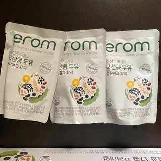 이롬 황성주 박사의 국산콩 두유 검은콩과 17곡 프리미엄 — 5점을 준 리뷰어가 2021년 5월 올린 사용 사진