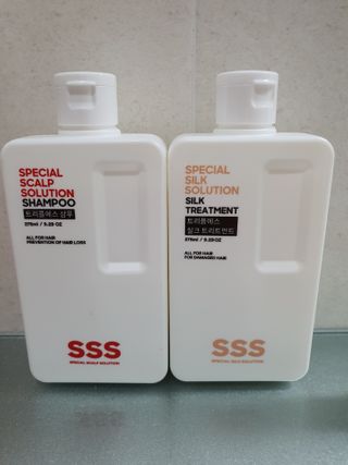 트리플에스 탈모 샴푸 275ml + 실크 트리트먼트 275ml — 5점을 준 리뷰어가 2021년 2월 올린 사용 사진