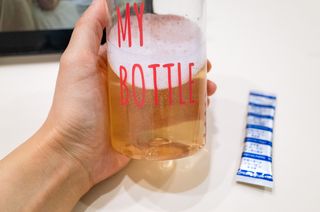 하나마이 100 프로 저분자 피쉬콜라겐 — 5점을 준 리뷰어가 2023년 2월 올린 사용 사진