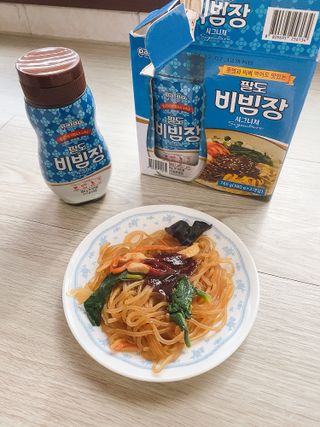 팔도비빔장 시그니처 380g 2개 — 5점을 준 리뷰어가 2022년 2월 올린 사용 사진