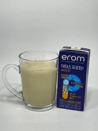 이롬 erom 닥터스 프로틴 골드 — 5점을 준 리뷰어가 2021년 5월 올린 사용 사진