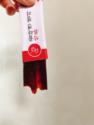 함초록 Rg+ 석류콜라겐젤리 — 5점을 준 리뷰어가 2021년 3월 올린 사용 사진