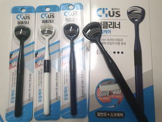 크리오 클리어스 혀백태제거 구취관리 혀클리너 — 5점을 준 리뷰어가 2021년 3월 올린 사용 사진