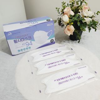 데일리브레스황사마스크KF94대형 데일리브레스 황사방역마스크 KF94 대형 — 5점을 준 리뷰어가 2021년 4월 올린 사용 사진