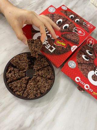 NISSIN 닛신 크리스피 초코 — 4.5점을 준 리뷰어가 2022년 12월 올린 사용 사진