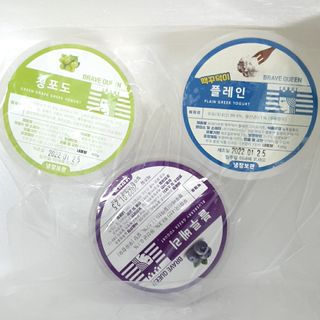 [브레이브퀸] 수제 그릭 요거트 3종세트 플레인 블루베리 청포도 — 4점을 준 리뷰어가 2022년 1월 올린 사용 사진