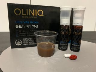올리닉 울트라비타액션 — 5점을 준 리뷰어가 2021년 12월 올린 사용 사진