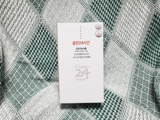 클린24시간 1BOX(5포) + 전용보틀(500ml) — 5점을 준 리뷰어가 2023년 2월 올린 사용 사진