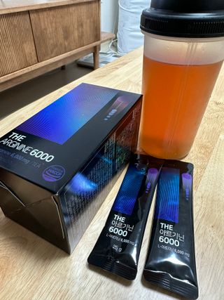 [닥터루템]THE 맛있고 THE 진한 THE 아르기닌 6000 1box (15포) — 5점을 준 리뷰어가 2022년 11월 올린 사용 사진