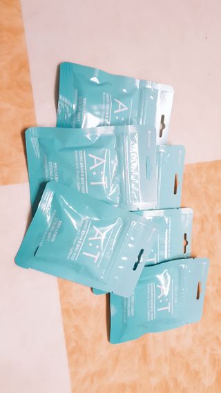 입 냄새 완화에 도움을 주는 에티켓 캔디 앳캔디 스트롱민트 — 5점을 준 리뷰어가 2021년 1월 올린 사용 사진