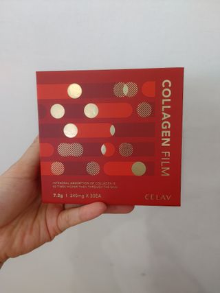프리마인 귀족의 콜라겐, 92배 흡수율. 럭셔리 프리미엄 셀라브 콜라겐필름 30매 — 5점을 준 리뷰어가 2021년 10월 올린 사용 사진
