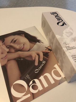 헤어플러스 콴디 플러피 클라우드 버블 팩 클렌저 — 4점을 준 리뷰어가 2021년 3월 올린 사용 사진