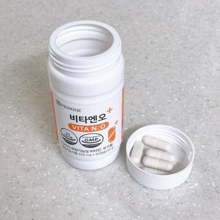 프리마인 성큼다가온 봄, 이너뷰티를 챙겨야 피부도 화사하게, 컨디션도 활기차게. 흡수율을 높인 고효율 비타민. — 5점을 준 리뷰어가 2022년 11월 올린 사용 사진