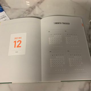 리훈 2022년 아이라이크 다이어리 — 5점을 준 리뷰어가 2021년 10월 올린 사용 사진