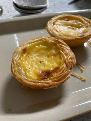 디앙뜨 포르투갈 에그타르트 오리지널 맛+패션후르츠+초콜릿타르트 맛 중 택1 — 5점을 준 리뷰어가 2021년 8월 올린 사용 사진