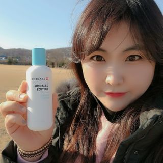 리더스코스메틱 리더스 카밍 바이오틱스 에센스 워터 — 5점을 준 리뷰어가 2021년 1월 올린 사용 사진