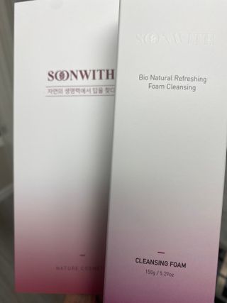 SOONWITH 바이오 내추럴 리프레싱 폼클렌징 — 4점을 준 리뷰어가 2021년 4월 올린 사용 사진