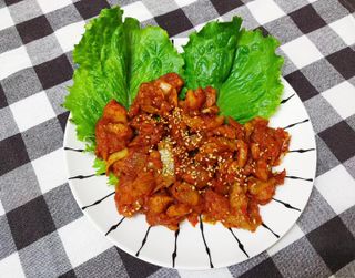 [닭집아들] 직화마라국물닭발 & 직화닭오돌뼈 — 5점을 준 리뷰어가 2024년 4월 올린 사용 사진