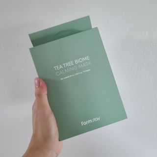 팜스테이 티트리 바이옴 카밍 마스크팩 — 4.5점을 준 리뷰어가 2022년 7월 올린 사용 사진