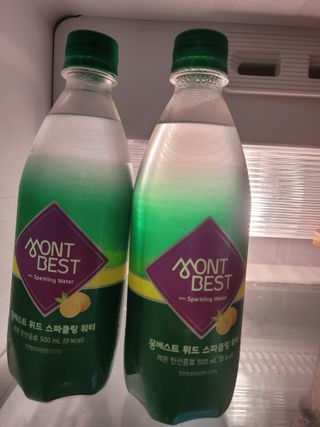 몽베스트 Montbest with Sparkling water Lemon OR Lime 20병(랜덤) — 5점을 준 리뷰어가 2022년 9월 올린 사용 사진