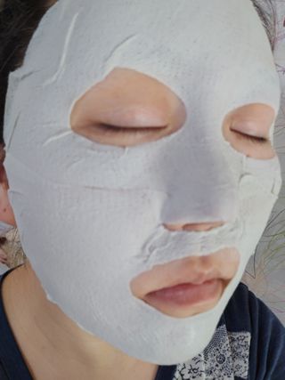 아이디플라코스메틱 페이스핏 플라스터 마스크 _ 리뉴얼 — 5점을 준 리뷰어가 2020년 12월 올린 사용 사진