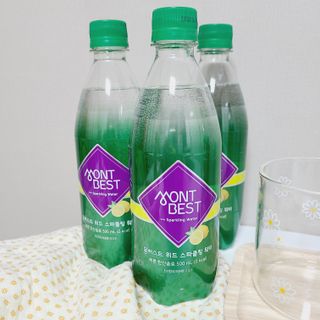 몽베스트 Montbest with Sparkling water Lemon OR Lime 20병(랜덤) — 5점을 준 리뷰어가 2022년 10월 올린 사용 사진