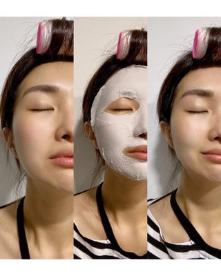 아이디플라코스메틱 페이스핏 플라스터 마스크 _ 리뉴얼 — 5점을 준 리뷰어가 2021년 7월 올린 사용 사진