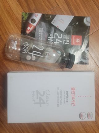 클린24시간 1BOX(5포) + 전용보틀(500ml) — 5점을 준 리뷰어가 2023년 2월 올린 사용 사진