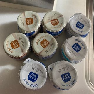 매일바이오 그릭요거트 오리지널 플레인 4개, 로스터리 커피믹스 4개 — 5점을 준 리뷰어가 2021년 12월 올린 사용 사진