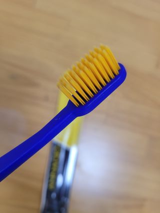 [지오클린] 안나지오 구취케어  기능성 치약 칫솔 세트 (칫솔 5 개+치약 100g 1 개 ) — 5점을 준 리뷰어가 2022년 8월 올린 사용 사진