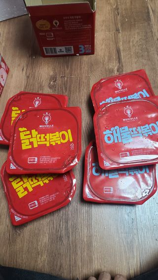 한성기업 무볼레 닭떡볶이+해물떡볶이 2종 세트 — 5점을 준 리뷰어가 2021년 9월 올린 사용 사진