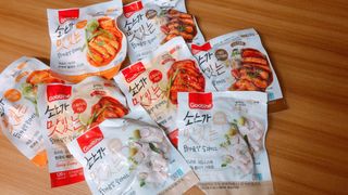 굽네몰 [굽네] 소스가 맛있는 닭가슴살 슬라이스 4종 — 5점을 준 리뷰어가 2021년 12월 올린 사용 사진