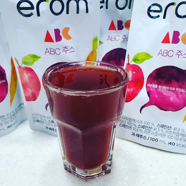 erom ABC 주스 리뷰 사진