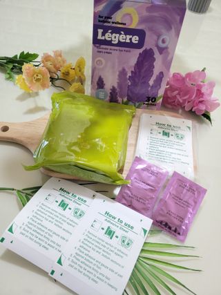 [레제르] 아로마 수액패치 발패치 30매입 -라벤더향/유칼립투스향/대나무향 — 5점을 준 리뷰어가 2022년 10월 올린 사용 사진