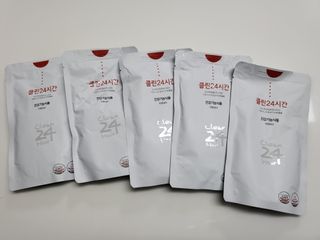 클린24시간 1BOX(5포) + 전용보틀(500ml) — 5점을 준 리뷰어가 2023년 2월 올린 사용 사진