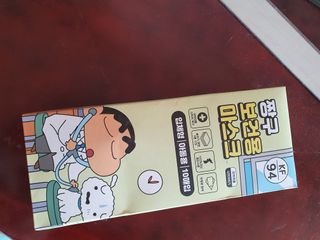[숨그림]  덴탈마스크 짱구 우리아이 그리고 내가 쓰는 믿을수있는 케릭터 마스크  16종 — 4점을 준 리뷰어가 2021년 11월 올린 사용 사진